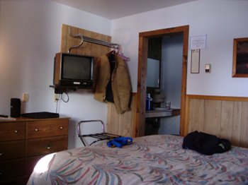 Snowshoe Motel Room