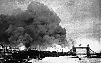 London burning, Sep 1940